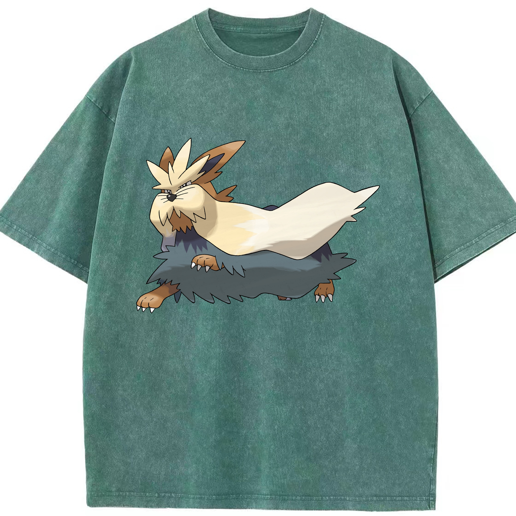 （画像用） ポケットモンスター Pokémon 綿100% ヴィンテージ風 半袖Tシャツ（フロントプリント）